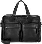 The Chesterfield Brand Misha - Aktentasche 17" Leder 43 cm (black)
