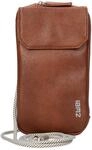 zwei Mademoiselle MP30 - Handytasche 19 cm (cognac)