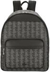 Lacoste The Blend - Rucksack aus Canvas 40 cm (allover monogram black)