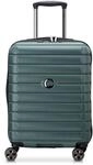 Delsey Paris Shadow 5.0 - 4-Rollen-Kabinentrolley Slim Line USB 55 cm (gr&uuml;n)
