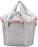 KLICKfix reisenthel Bikebasket 15 - Lenkerkorb 35 cm (twist sky rose)
