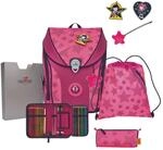 DerDieDas ErgoFlex Max Superflash Neon - Schulranzen Set 5tlg. 950g (Neon Star)