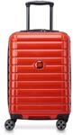 Delsey Paris Shadow 5.0 - 4-Rollen-Kabinentrolley USB 55 cm (intensives rot)