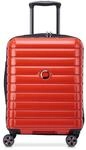 Delsey Paris Shadow 5.0 - 4-Rollen-Kabinentrolley Slim Line USB 55 cm (rot)