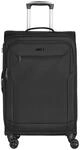 D&N Travel Line 6804 - 4-Rollen-Trolley M 66 cm (schwarz)