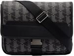 Lacoste The Blend Messenger - Umh&auml;ngetasche L 29 cm (monogram noir gris)