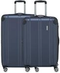 Travelite City - 4-Rollen Trolley Set 2tlg. (marine)