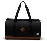 Herschel Heritage Duffle - Reisetasche 52 cm (black/saddle brown)
