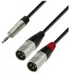 Audiokabel Mini-Klinke auf 2xXLR