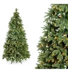 Evergreen K&uuml;nstlicher Weihnachtsbaum Roswell Kiefer LED | Gr&uuml;n | 210 cm -...