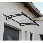 Palram - Canopia Vordach Aquila 1500 | Anthrazit | 92x150x18 cm - Anthrazit