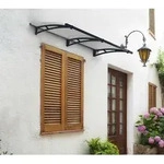 Palram - Canopia Vordach Aquila 2050 | Anthrazit | 92x205x18 cm - Anthrazit