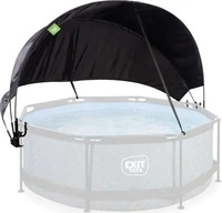 Exit DTG30.85.08.00, Exit Pool Sonnensegel rund | Schwarz | 140 cm