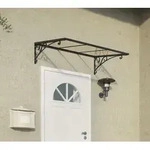 Palram - Canopia Vordach Venus 1350 | Anthrazit | 88x136x36 cm - Anthrazit