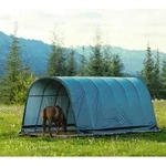 ShelterLogic Folien Weidezelt Run-In-Shed | Gr&uuml;n | 730x400x300 cm - Gr&uuml;n