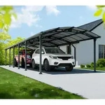 Palram - Canopia Aluminium Carport Arcadia 12700 | Anthrazit | 1285x359x242 cm -