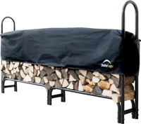 ShelterLogic SL90365, ShelterLogic Stahl Kaminholzregal inkl. Abdeckung |...