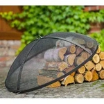 CookKing Stahl Funkenfang 79 | Zubeh&ouml;r f&uuml;r Feuerschalen | &Oslash; 79 cm - Schwarz