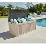 Westmann Alba | Kunststoff Gartenbox | 380 L - Creme