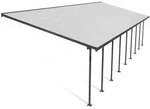 Palram - Canopia Aluminium Terrassen&uuml;berdachung Feria | Anthrazit |...