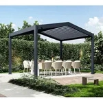 Paragon Outdoor Icon 1013 | Aluminium Pergola mit Lamellendach | 3x4 m - Anthrazit