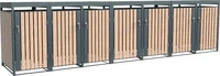 Westmann WMHHWTC-67, Westmann Metall M&uuml;lltonnenbox Planta | 7x240 L |...