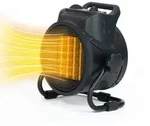 FEISTOS Keramik Heizl&uuml;fter Helios 2000 | 2000 W | 22x14x25 cm - Schwarz