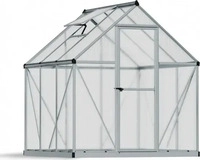 Palram - Canopia PA701630, Palram - Canopia Aluminium Gew&auml;chshaus Mythos 66 | Silber