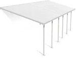 Palram - Canopia Aluminium Terrassen&uuml;berdachung Feria | Wei&szlig; | 295x851x305 cm...