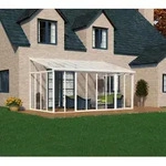 Palram - Canopia Aluminium Kaltwintergarten Sanremo | Wei&szlig; | 277x546x310 cm - Wei&szlig;