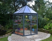 Palram - Canopia PA704053, Palram - Canopia Aluminium Gew&auml;chshaus Oasis | Grau...