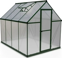 Palram - Canopia PA701551, Palram - Canopia Aluminium Gew&auml;chshaus Mythos 68 | Gr&uuml;n