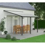 Palram - Canopia Terrassen&uuml;berdachung Olympia | Anthrazit | 295x425x305 cm | Ohne