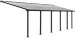 Palram - Canopia Aluminium Terrassen&uuml;berdachung Olympia | Anthrazit | 295x860x305 cm