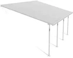 Palram - Canopia Aluminium Terrassen&uuml;berdachung Feria | Wei&szlig; | 387x606x305 cm -