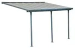 Palram - Canopia Terrassen&uuml;berdachung Feria | Anthrazit | 295x546x305 cm |...