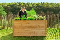 Westmann WMHL170, Westmann Klassik 170 | Garten Hochbeet aus Holz | L&auml;rchenholz 