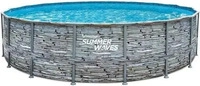 Summer Waves PGP4001852B-AN, Summer Waves Elite Frame Pool | Aufstellpool rund 