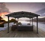 Palram - Canopia Aluminium Pavillon Tucson 5000 | Anthrazit | 507x359x242 cm -