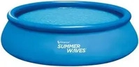 Summer Waves PGP1001542F, Summer Waves Quick Up Pool | aufblasbarer Pool rund | inkl.