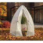 Westmann &Uuml;berwinterungszelt & Foliengew&auml;chshaus Olive | Wei&szlig; | 160x160x183...