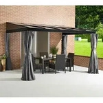 Sojag Aluminium Terrassen&uuml;berdachung St. Barth 812 | Anthrazit | 248x364x240 cm -