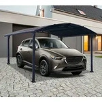 Palram - Canopia Aluminium Carport Arcadia 4300 | Anthrazit | 430x359x242 cm -