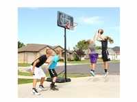 Lifetime Stahl Basketballkorb Texas | Schwarz/Blau | 112x304 cm