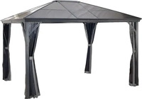 Sojag SJ04310, Sojag Verona 1014 | Pavillon mit festem Dach | inkl. Moskitonetz | 3x4