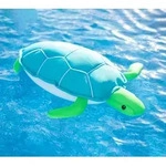 Westmann Stoff Schwimmtier Schildkr&ouml;te | Blau | 82x100x15 cm - Blau