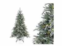 Evergreen Künstlicher Weihnachtsbaum Frost Fichte | Inkl. LEDs & Kunstschnee |...
