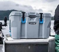 Lifetime LB90820, Lifetime Kunststoff K&uuml;hlbox Premium 52 L | passive K&uuml;hlbox | Grau
