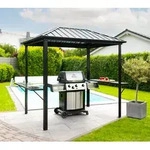 Sojag Dakota 68 | Aluminium Grillpavillon mit Seitenablagen | 2x2,5 m -...