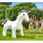 Summer Waves Kinder Wassersprinkler Einhorn | Gartendusche f&uuml;r Kinder | 211x127x284